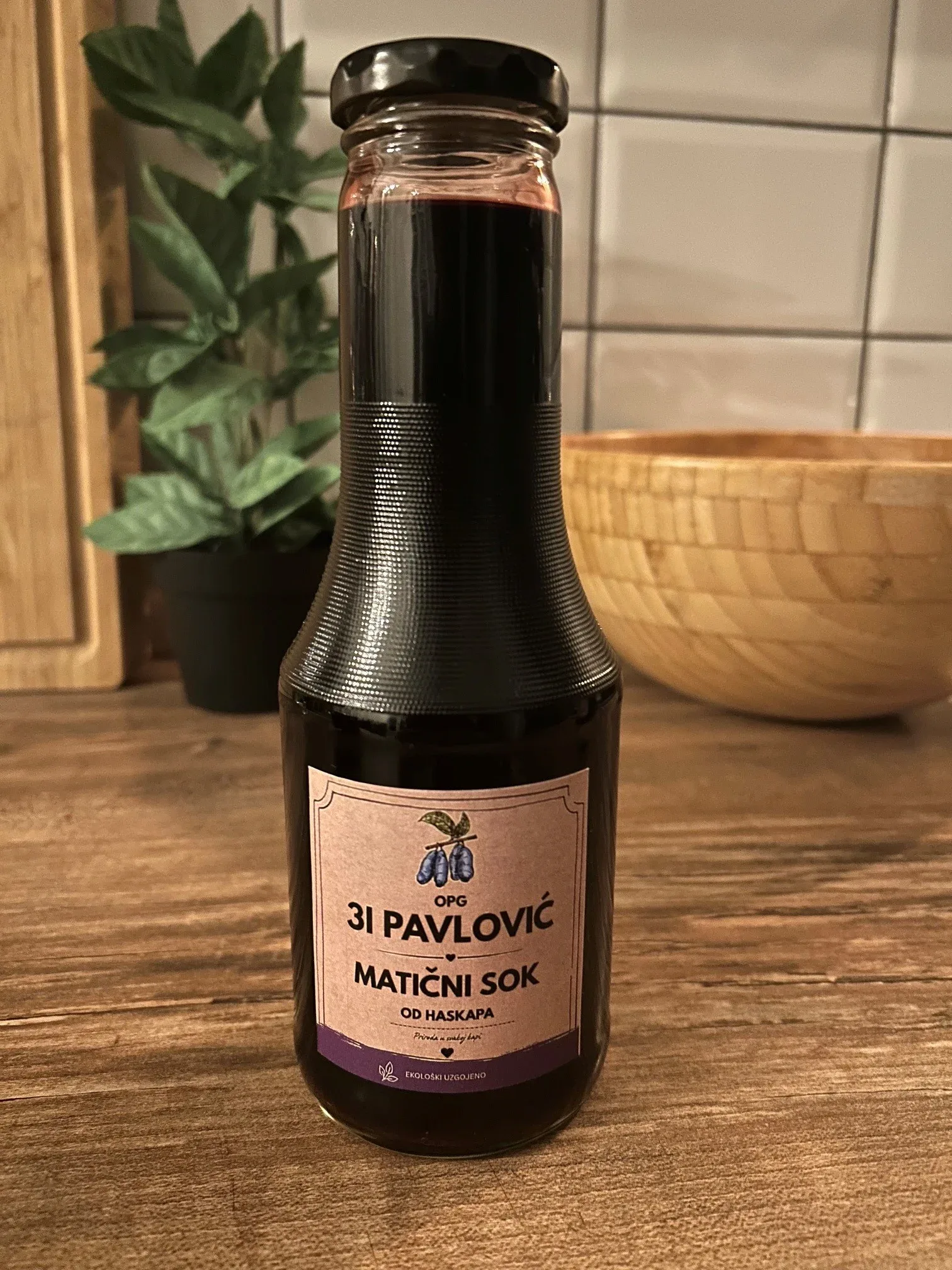 Matični sok od haskapa 0,5 l