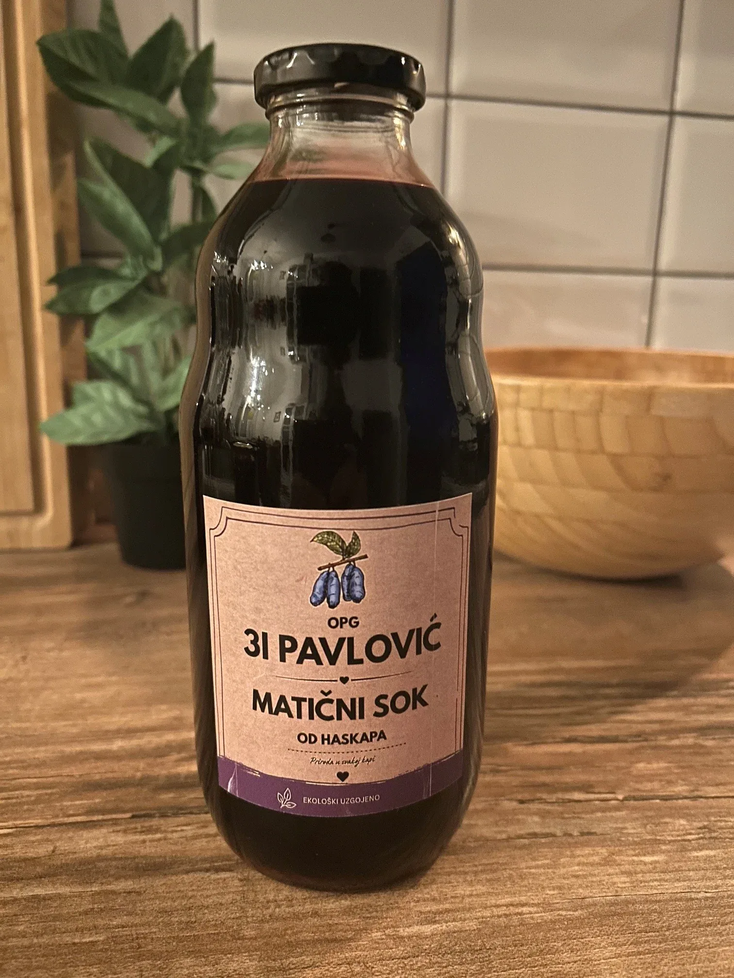 Matični sok od haskapa 1 l